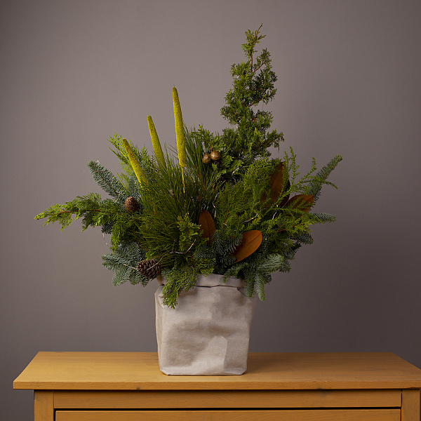 Купить Композиция «Вместо ёлки» (L) в  с бесплатной доставкой: цена, фото, описание